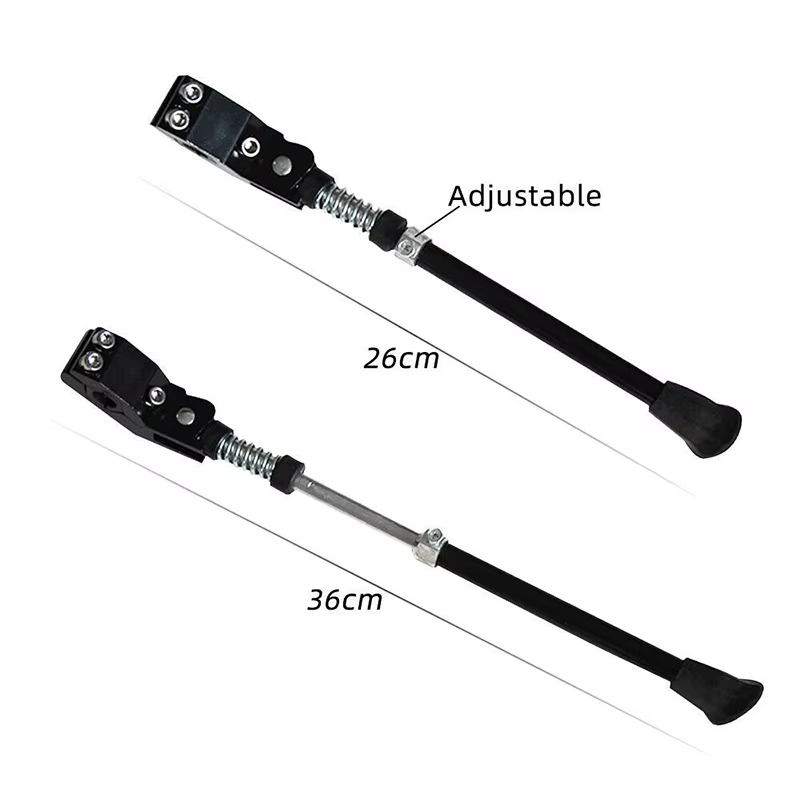 Support de pied rétractable et réglable en alliage d'aluminium pour vélo de montagne