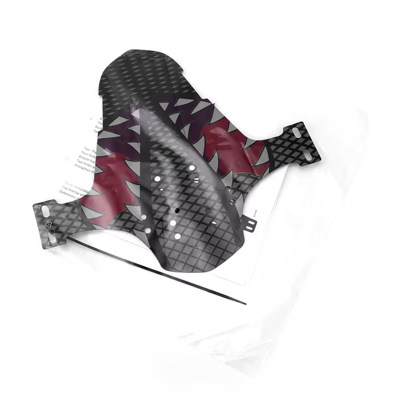 1 ensemble de garde-boue de vélo, garde-boue durable pour vélo de montagne, garde-boue avant et arrière avec 6 sangles fixes, pièces de vélo, accessoires de vélo