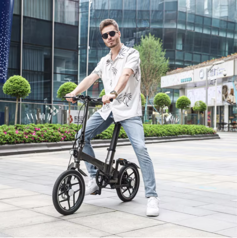 Mini Vélo Électrique Pliant de 16 Pouces