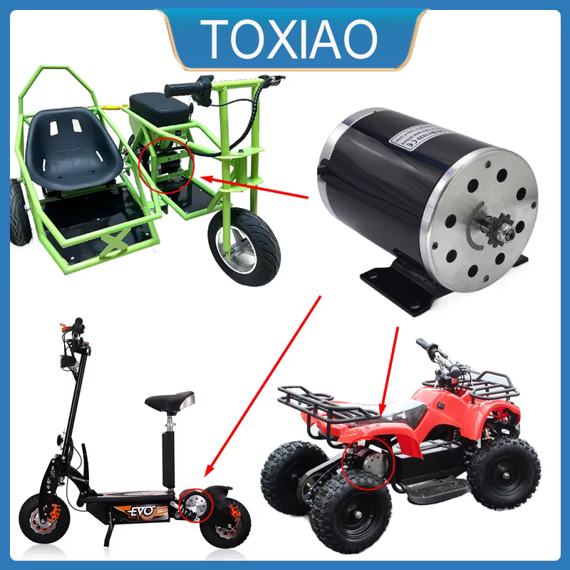 Moteur de scooter électrique 500W 800W 1000W