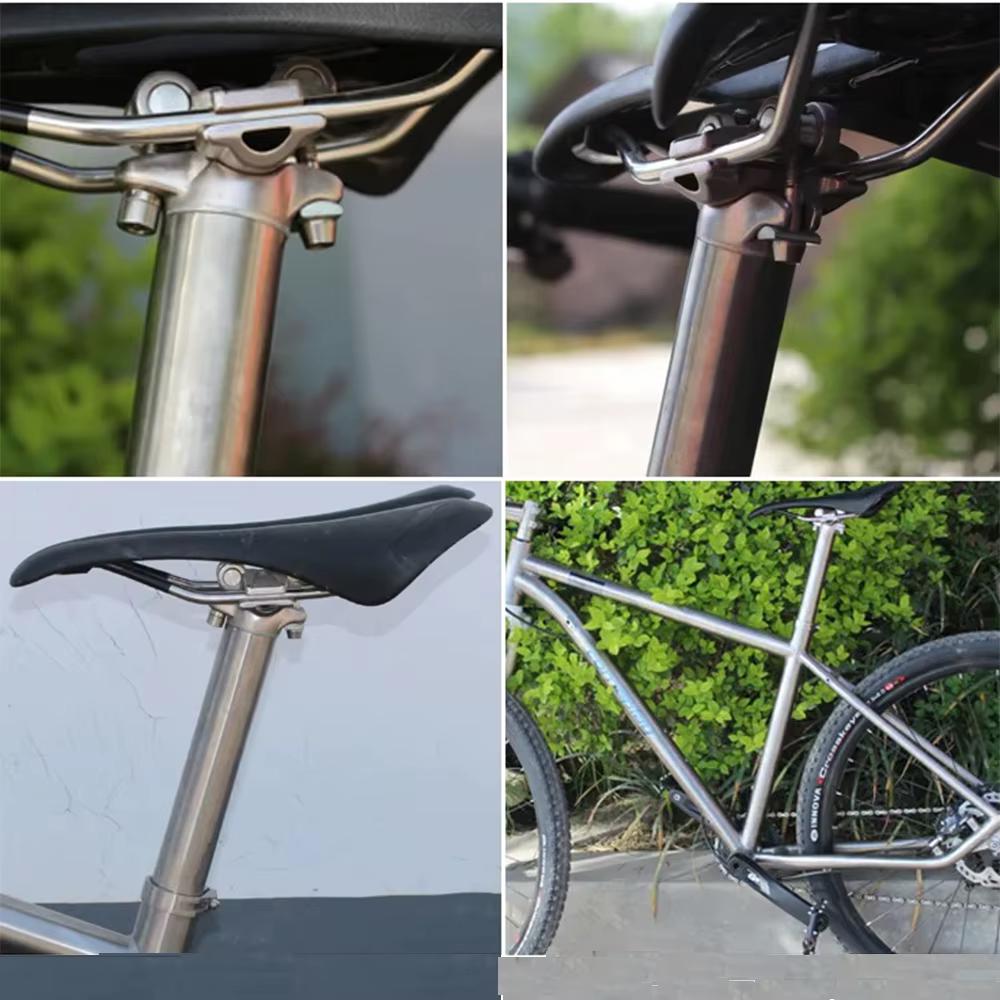Tige de selle de vélo en alliage de titane