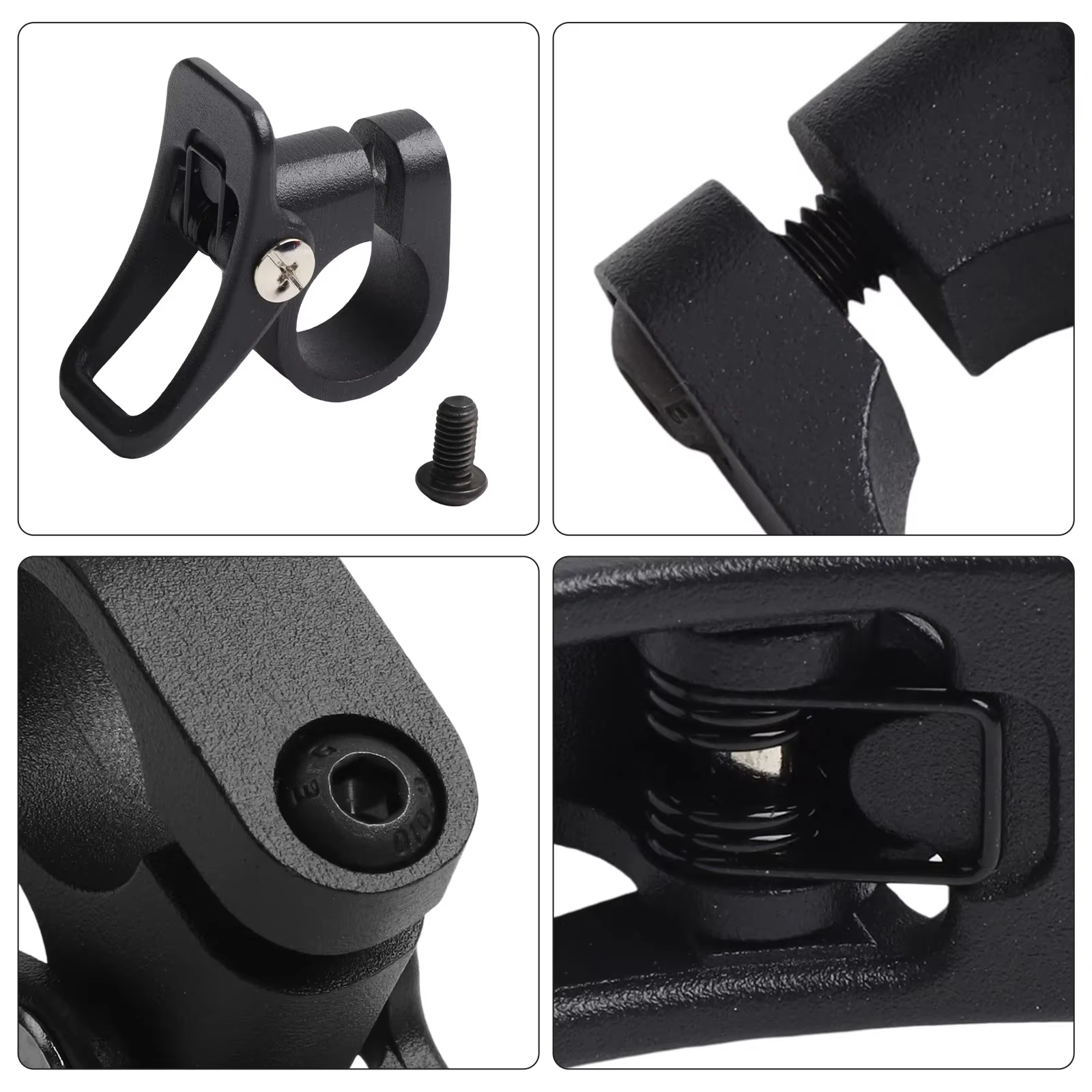 Réparation de scooter électrique, accessoires de scooter noirs, pièces de scooter résistantes à l'usure, outil de réparation de vélo, structure simple