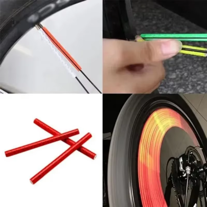 Clips de réflecteur de rayons de vélo