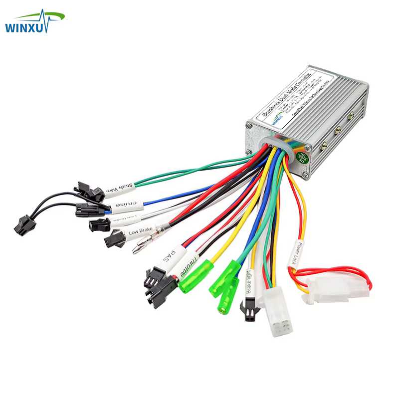 250W 350W e-bike moteur sans brosse contrôleur universel 24V 36V 48V double Mode pour VTT électrique Scooter vélo