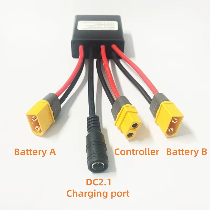 Convertisseur de décharge double batterie
