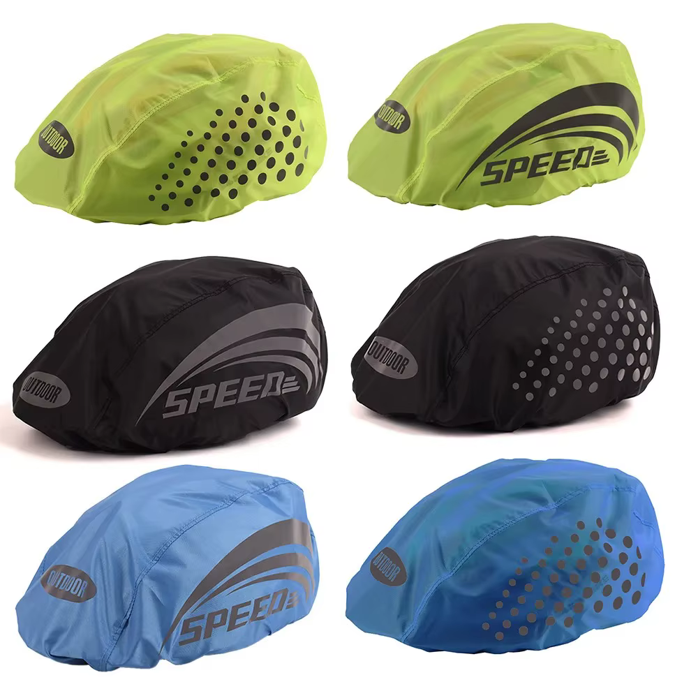 Juste de casque de vélo étanche avec bande de coulée
