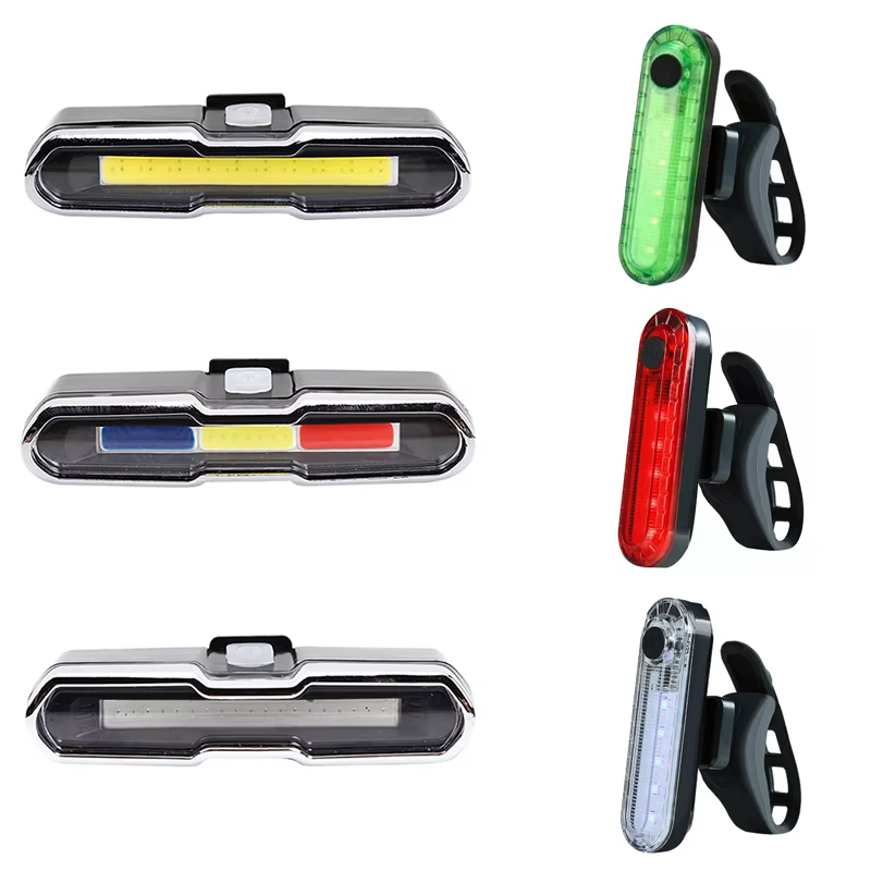 Feux arrière de vélo LED rechargeables par USB