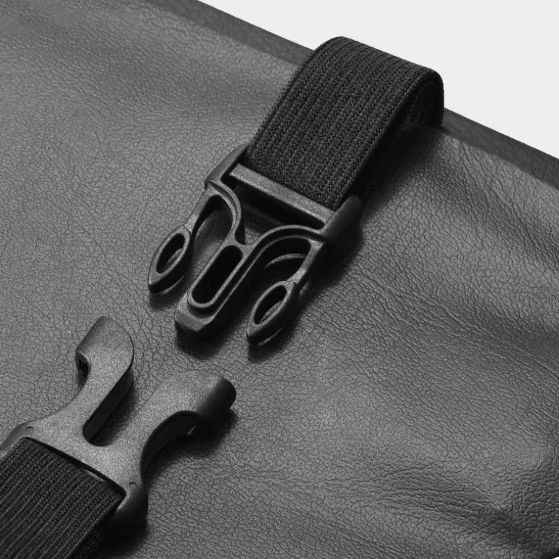 Siège arrière de vélo en cuir PU