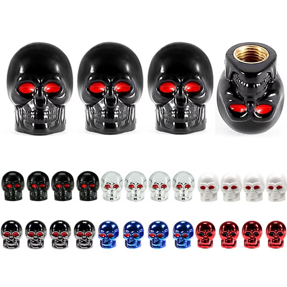 Cache-valve de pneu de scooter électrique