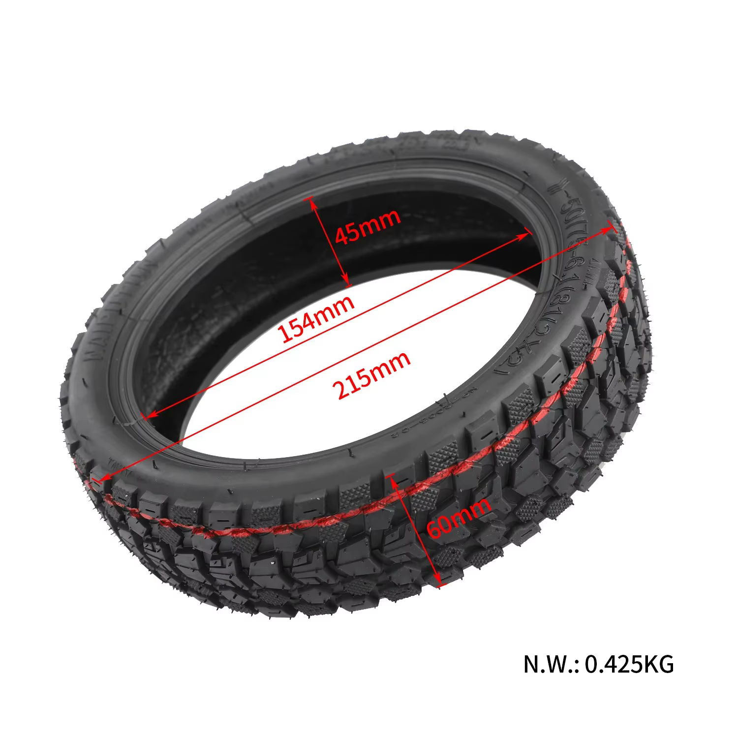 Pneu tubeless tout-terrain 50/75-6.1 (8.5x2)
