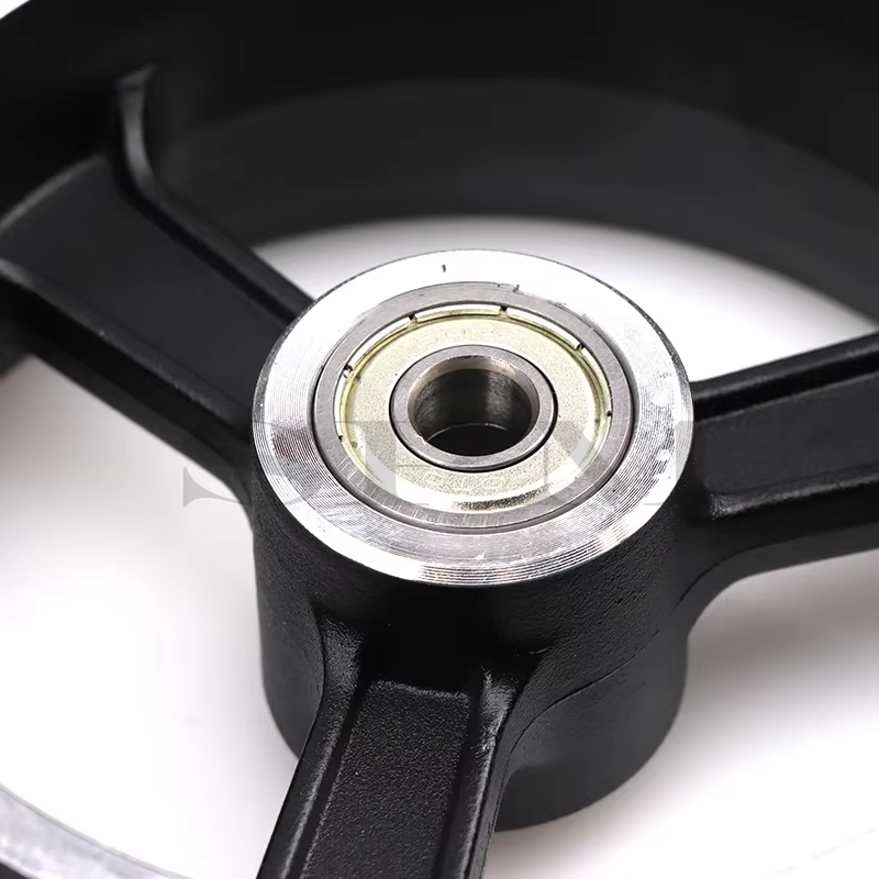 Roues Solides de Haute Qualité, 5 Pouces, Roue Rapide F0, Jackhot, Pneu Solide de Scooter en Fibre de Carbone Nes avec Jante en Alliage