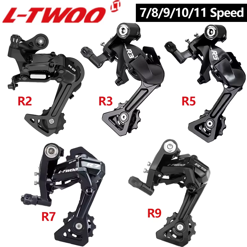 Dérailleur arrière Ltwoo R2 R3 R5 R7 R9 7S 8S 9S 10S 11 vitesses pour vélo de route
