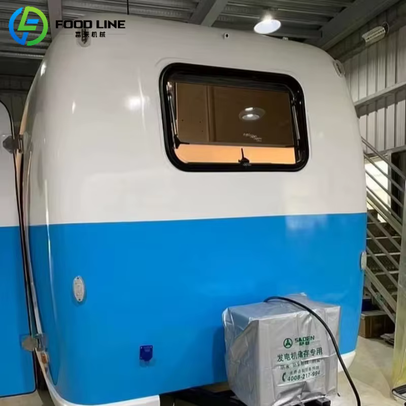 Caravane de Camping robuste avec remorque de voyage personnalisée, avec cadre galvanisé et Suspension améliorée pour les aventures en milieu sauvage