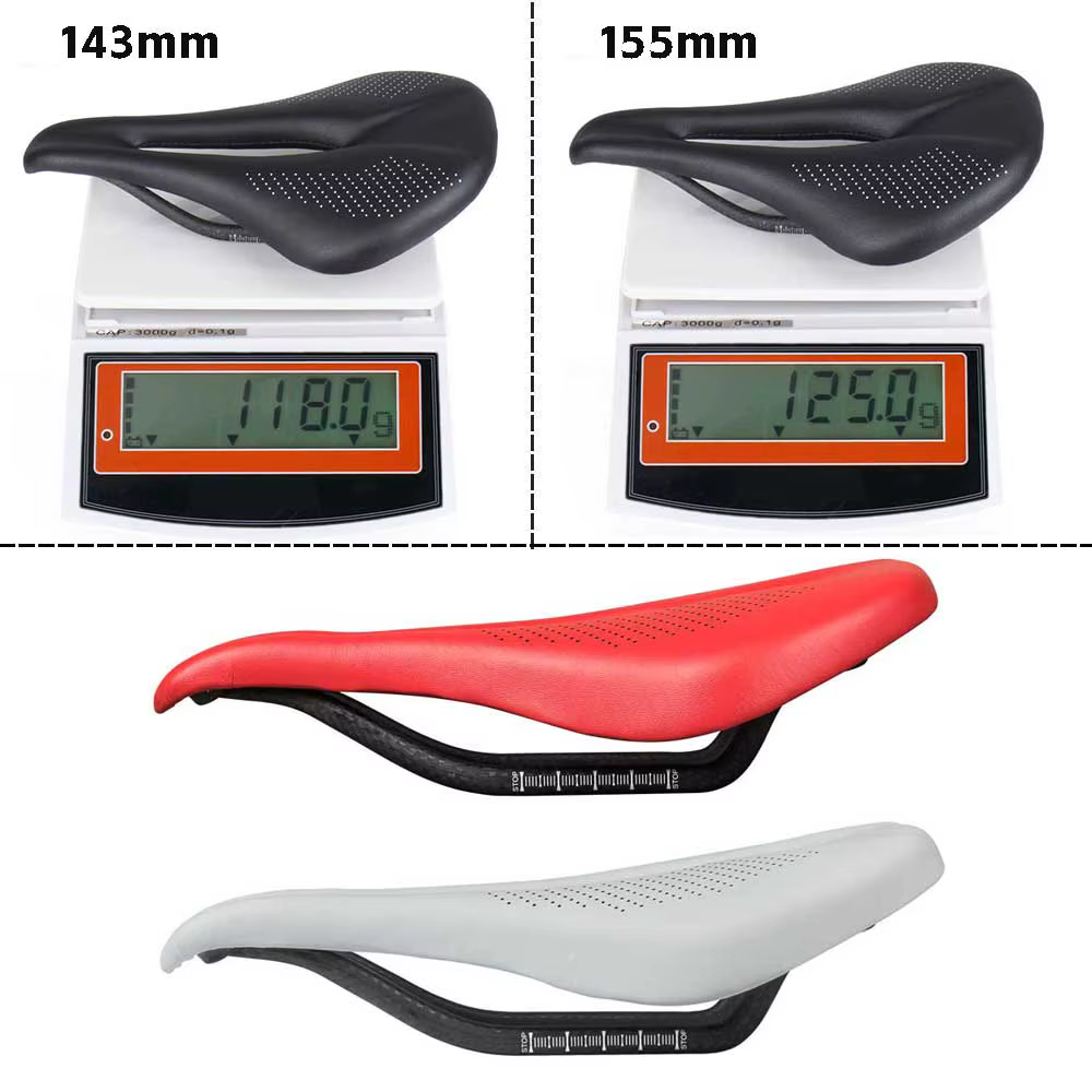 Eliteone selle de vélo en carbone 240x143mm/155mm selles