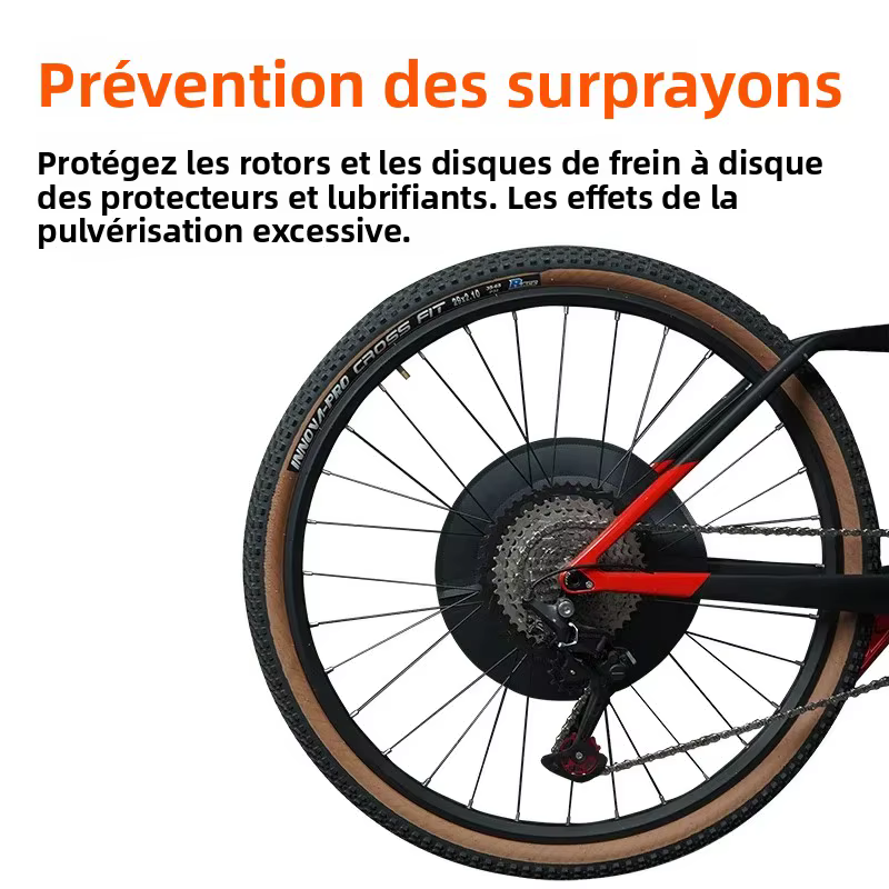 Housse de protection pour lavage de vélo