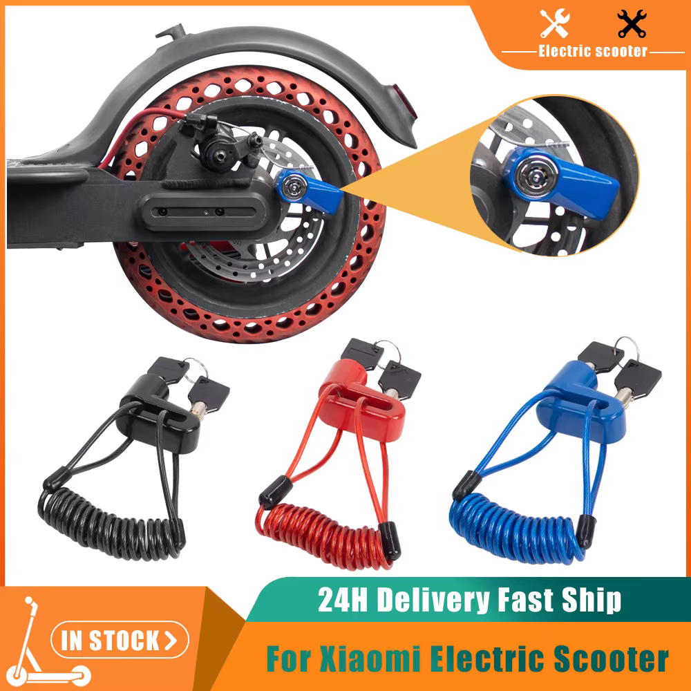 Verrou de frein à disque pour Scooter électrique
