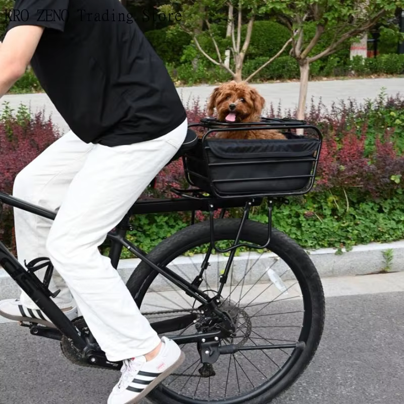 🔝 Panier de vélo 2-en-1 pour chien