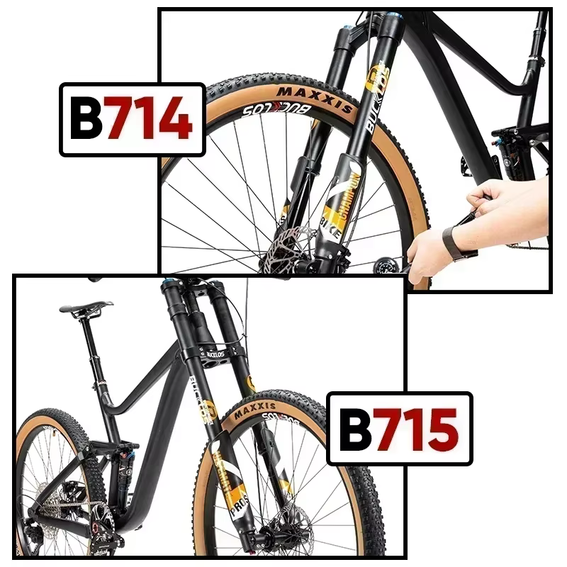BUCKLOS – fourche à Suspension de vélo de descente