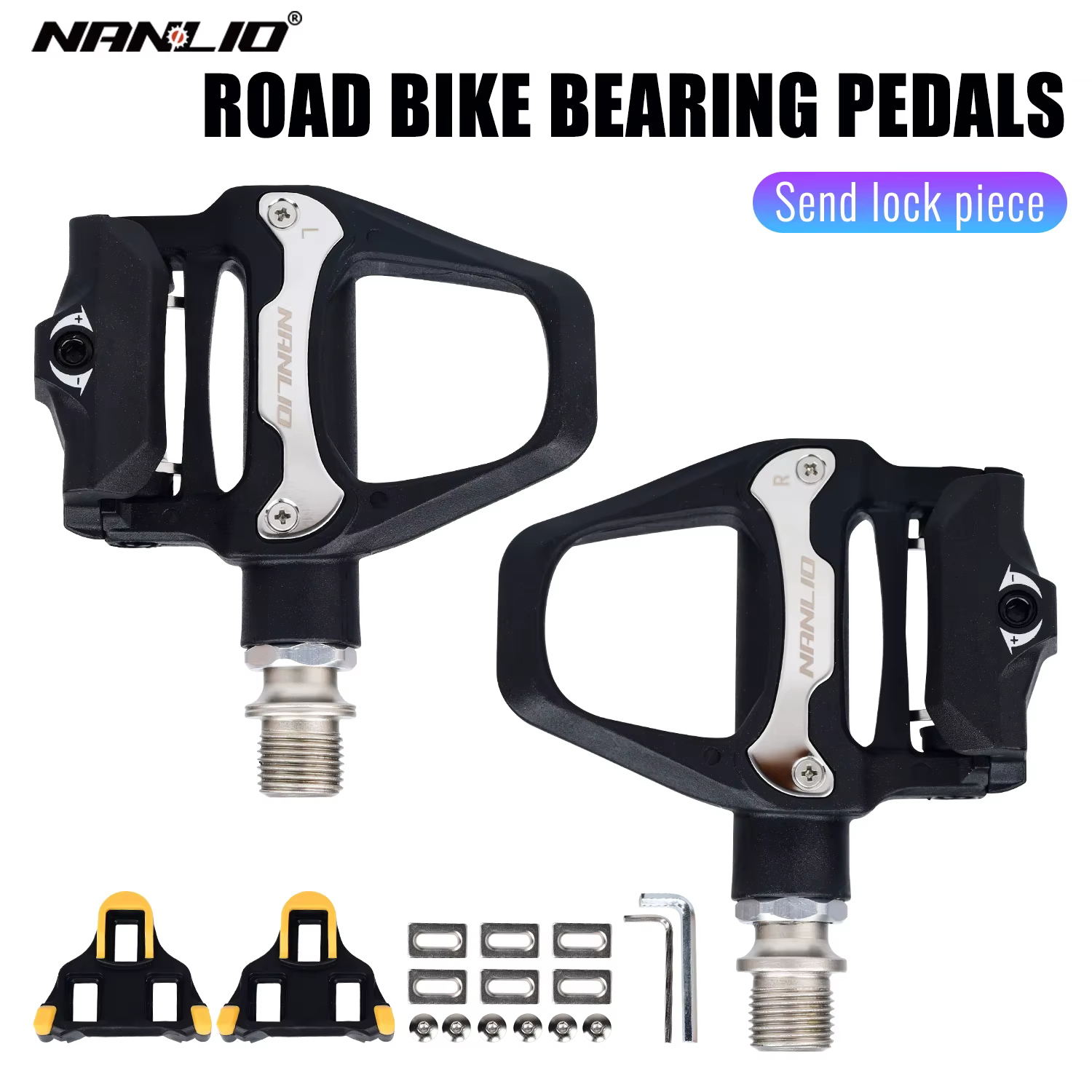 Pédales de vélo de route Nanlio SPD-SL