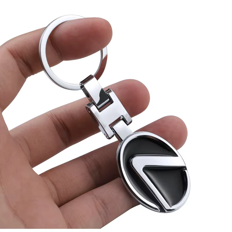 Porte-clés de voiture en métal, accessoires et ornements pour Lexus RX330 IS250 Ct200h ES300h RX350 IS300h NX300h RX400h ES350 UX250h UX