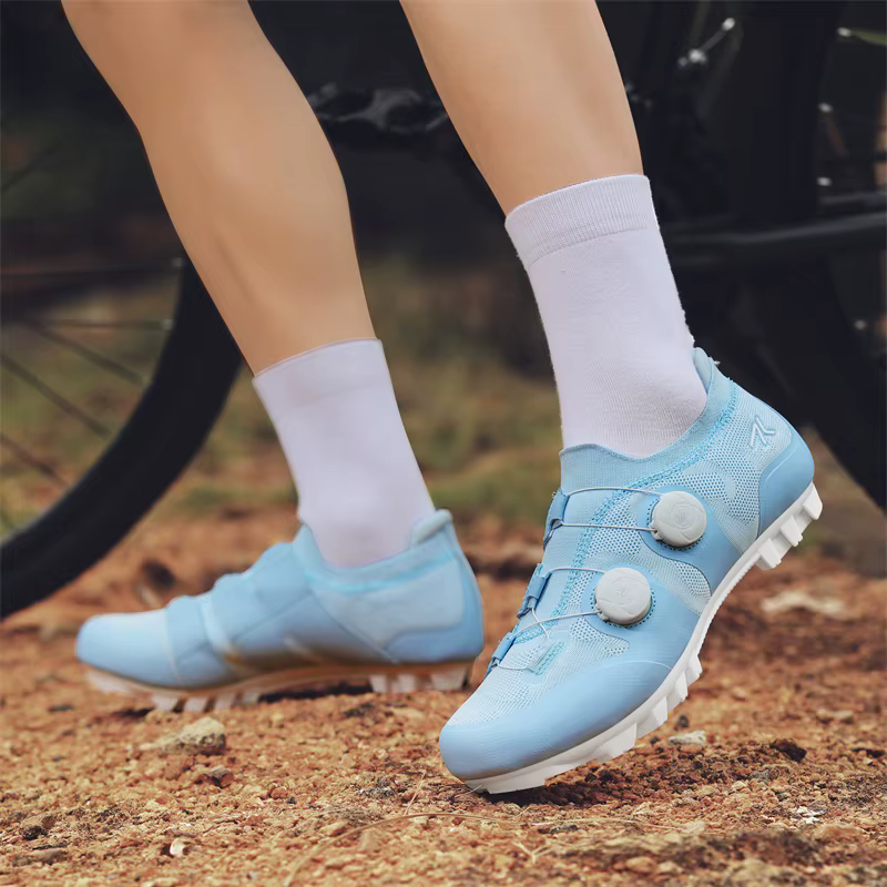 Chaussures de cyclisme vtt hommes femmes nouvelles baskets de montagne antidérapantes taquet de saleté vélo course clito