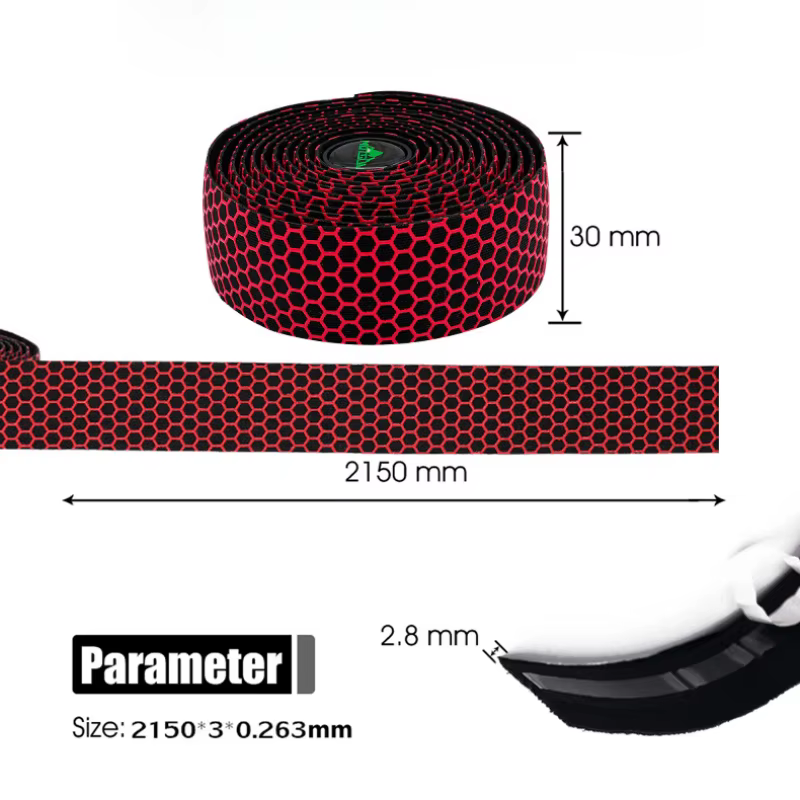 1 paire de bande de guidon de vélo de route antidérapante