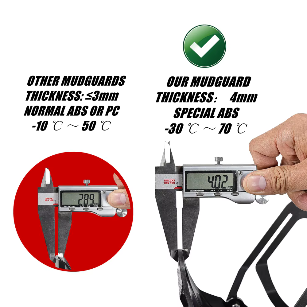 Garde-boue arrière amélioré pour trottinette électrique 10 pouces AUSOM DT1 DT2 GOSOUL 2 F1 MAX SR1 K20 PRO L1 L2 KUGOO F3 LX10+ M3 KUKIRIN G2