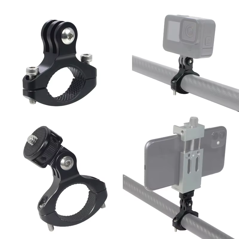 Support de guidon de vélo en aluminium pour moto
