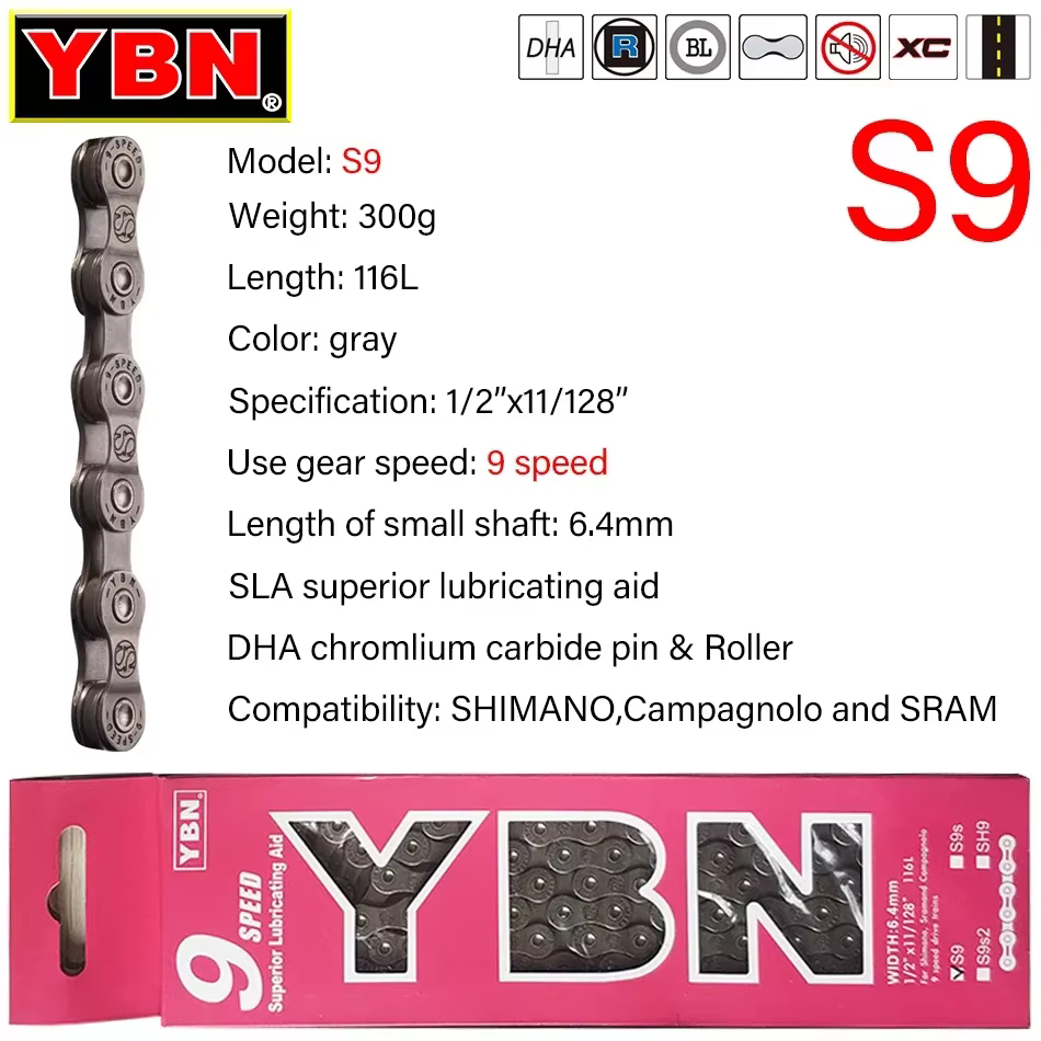 Chaînes de vélo YBN, chaîne de vélo de montagne