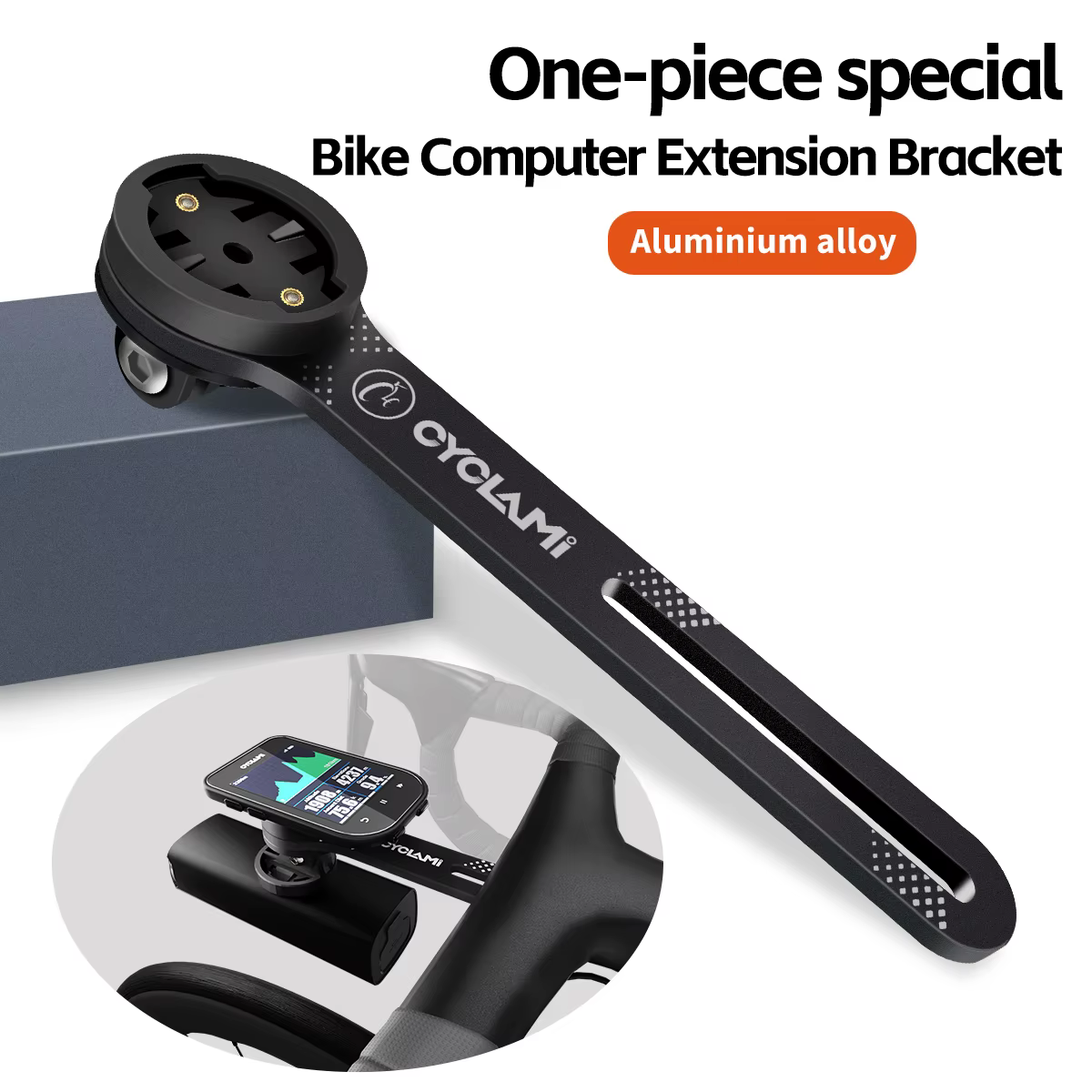 CYCLAMI ordinateur de vélo support GPS guidon intégré