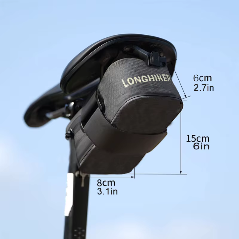 LONGHIKER – sac de selle de vélo de route étanche, sac sous le siège, rangement d'outils pour vélo