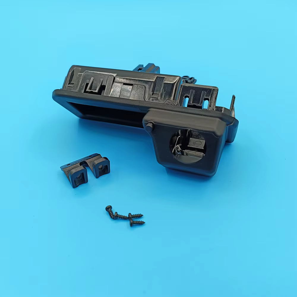 Poignée de commutateur de coffre arrière de voiture, support de caméra de recul, accessoires pour Audi Q2 Q2L Q3 Q4 Q5 Q5L Q7 Q8 A3 A5 A6L A7 Porsche Cayenne