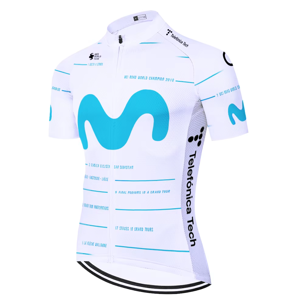 Maillot de cyclisme Movistar