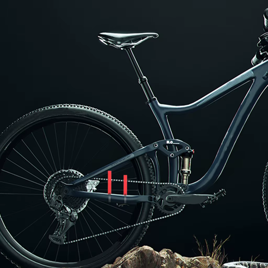 Garde-chaîne de vélo vtt montagne léger avec cadre Guide à vitesse unique