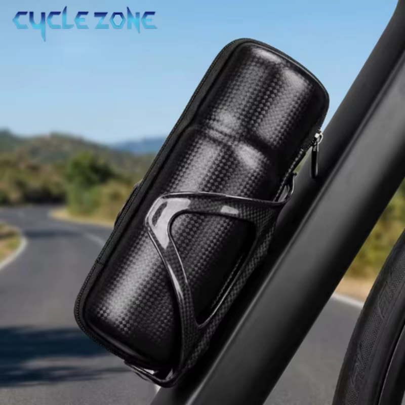 Boîte de rangement pour outils de vélo à fixer sur porte-bidon