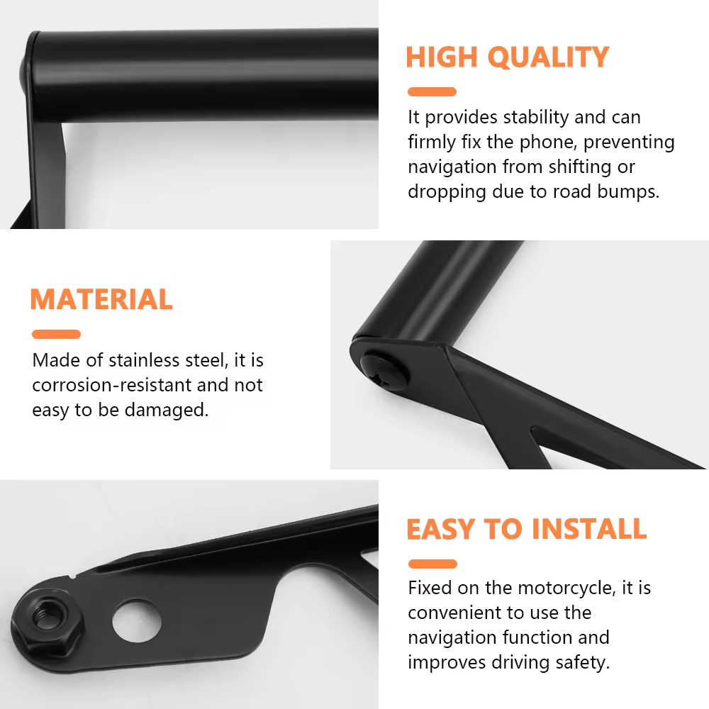 Support de téléphone portable pour moto
