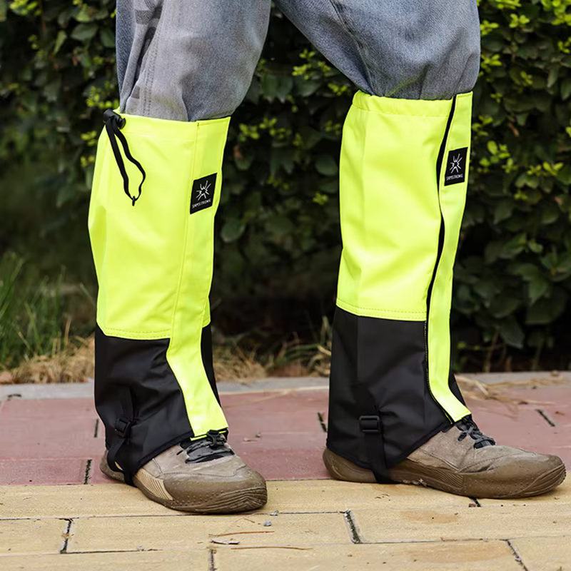 Ensemble de guêtres de trekking professionnelles – Conception coupe-vent et anti-boue pour chasseurs/climants
