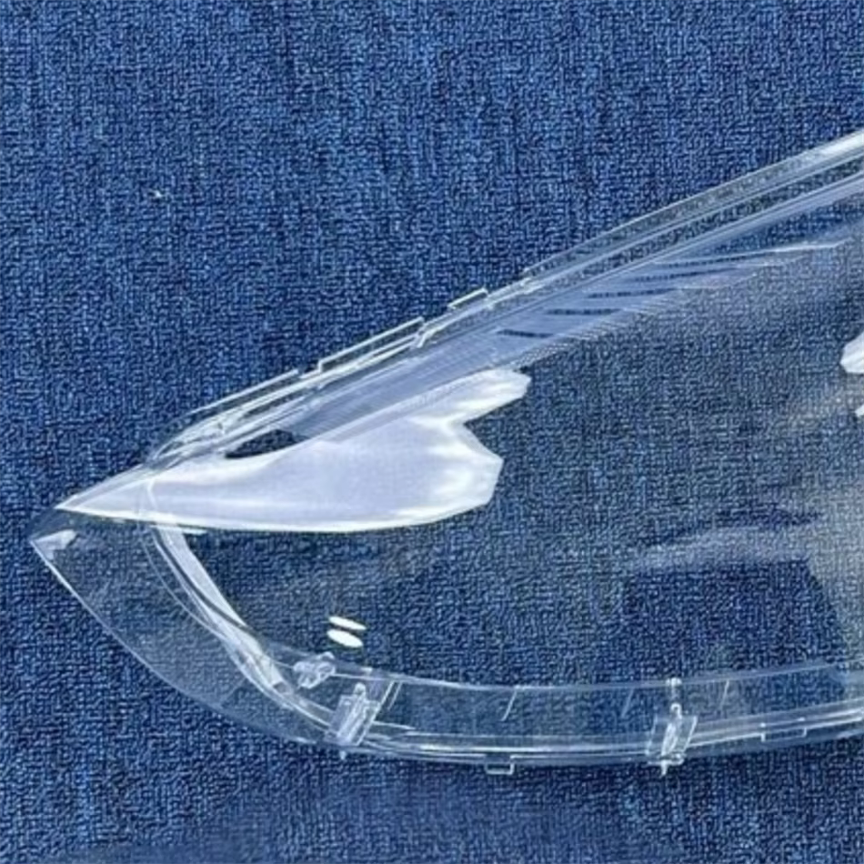 Accessoire de voiture pour Renault Clio 2013 2014 2015 2016 2017 2018, polycarbonate haute brillance, phares entièrement transparents, verre
