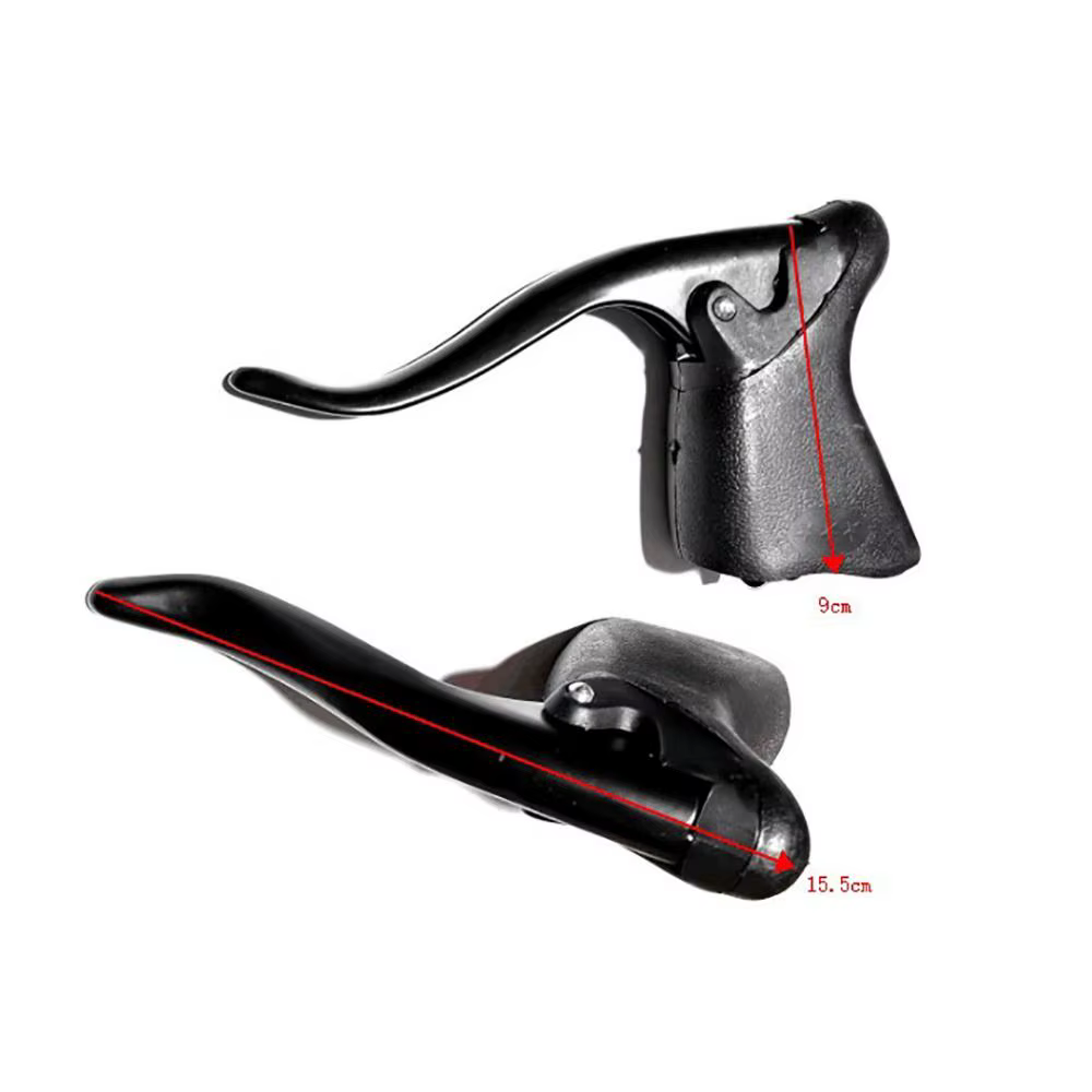 Levier de frein de vélo 1 paire en aluminium Durable guidon