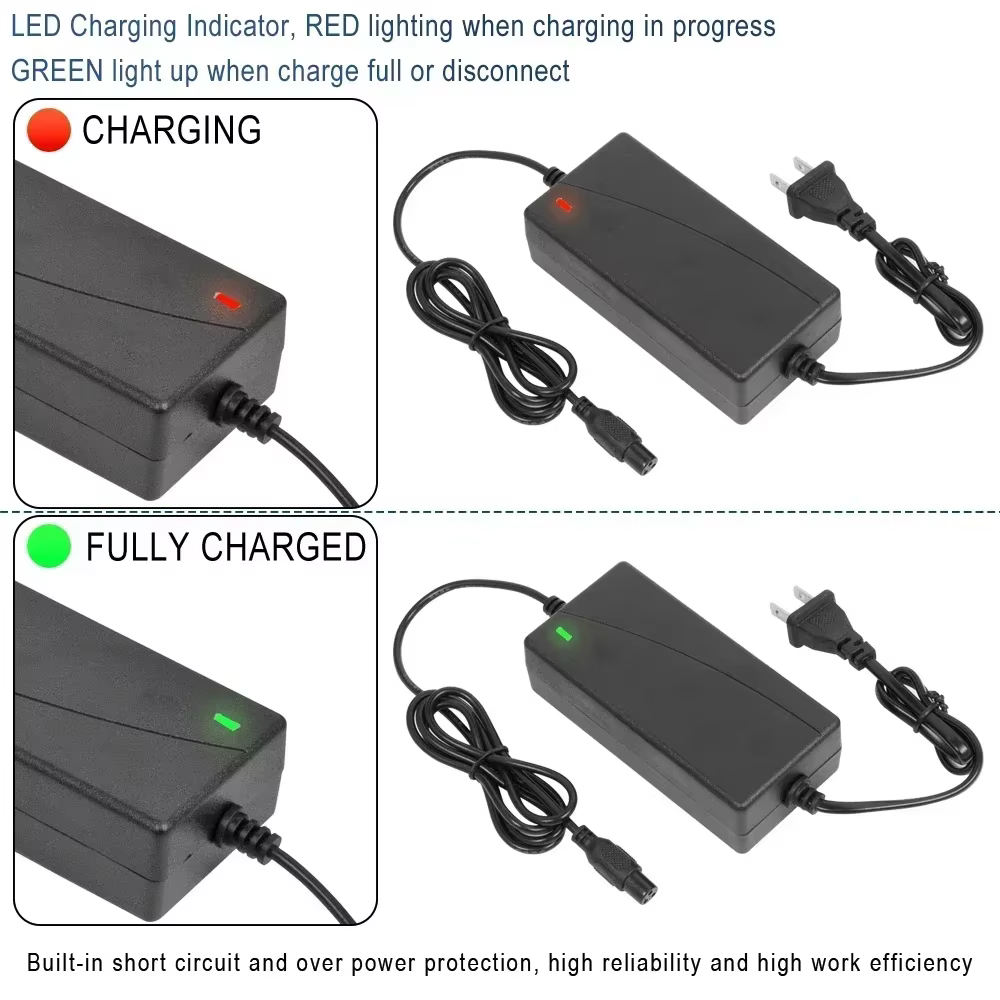 Chargeur de batterie au Lithium 42v 2a
