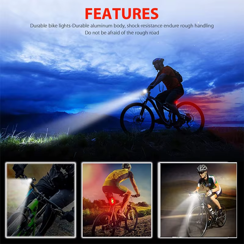 Lampe de vélo avant et arrière