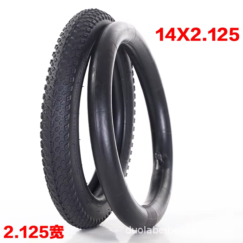Pneus pour trottinettes et vélos électriques 12x2.125 12x1.75 12x2.40 14x2.125 14x1.75 14x2.40 pour chambre à air et pneu de vélo d'enfant