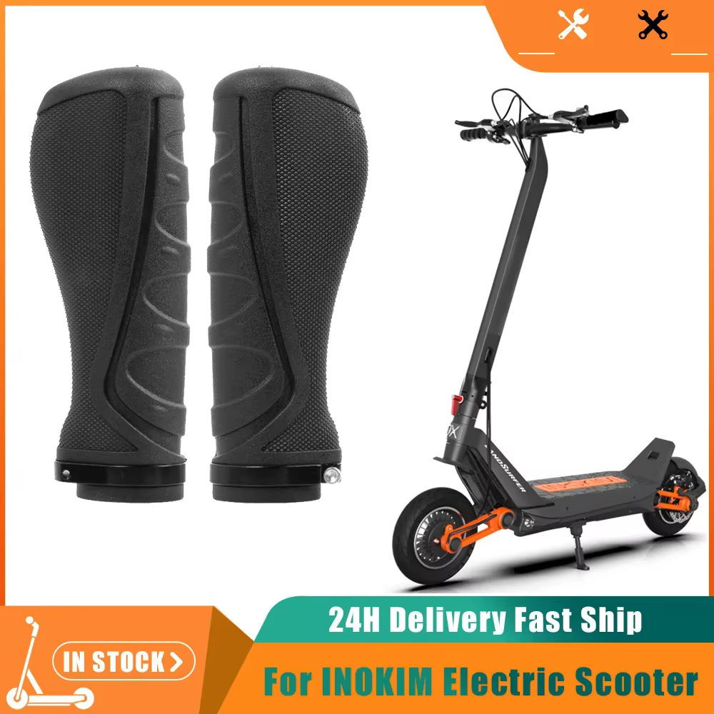 Poignées de guidon en caoutchouc souple pour Scooter électrique Inokim OX OXO pour Zero 8X 10X