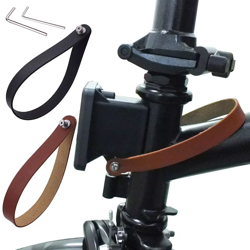 Nouvelle sangle de traction en PU pour porte-sac avant de vélo