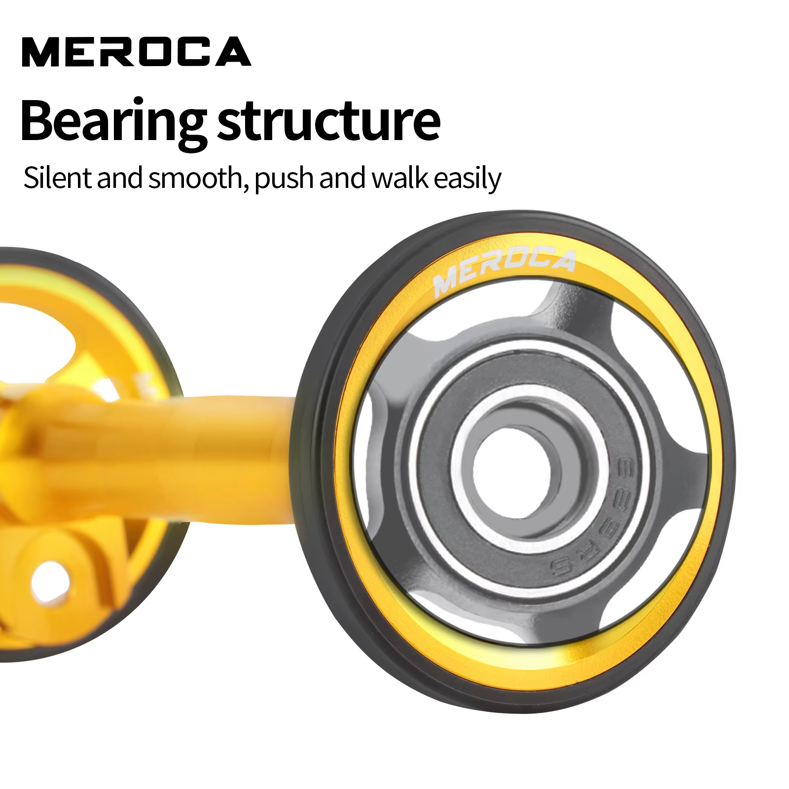 MEROCA – tige d'extension de roue facile pour vélo pliant