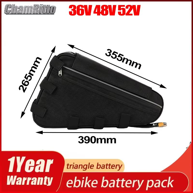 Batterie triangulaire pour vélo électrique