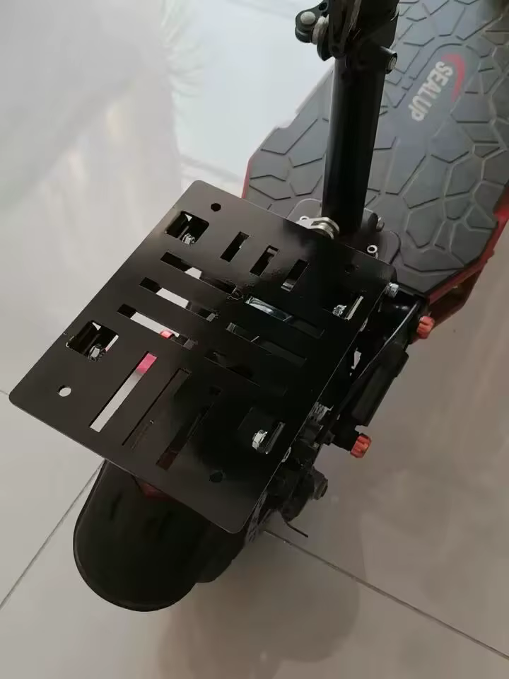 Porte-bagages arrière épaissi pour trottinette électrique Kugoo M4 Pro – Étagère de rangement