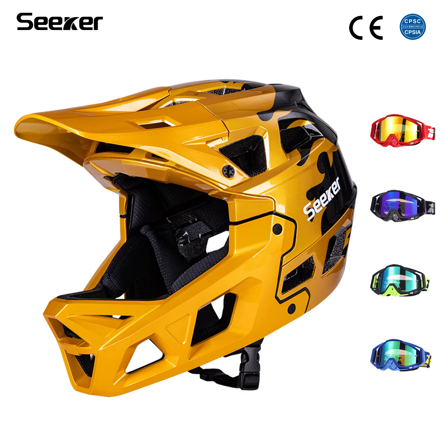Casque de vélo tout-terrain SeekerBicycle