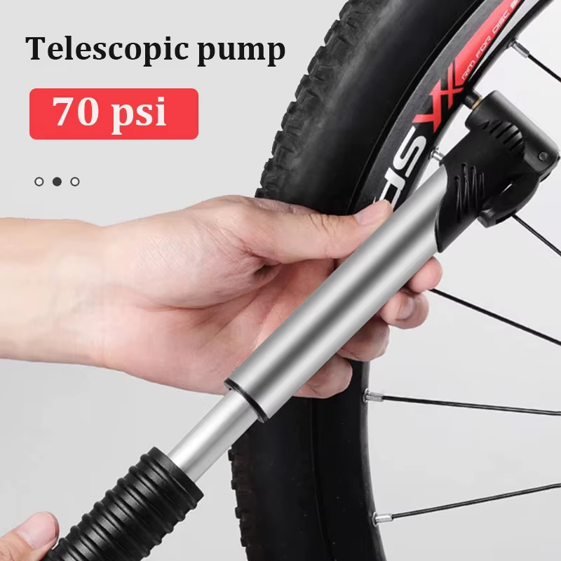 Pompe à vélo portable, mini pompe pour VTT