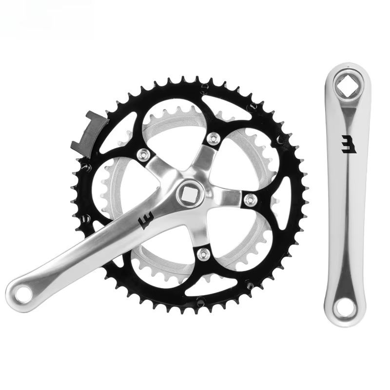 Pédalier de vélo, jeu de manivelle et de plateau